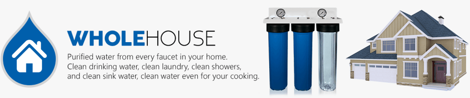 Whole-house water filtration system