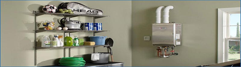 Tankless water heater installation